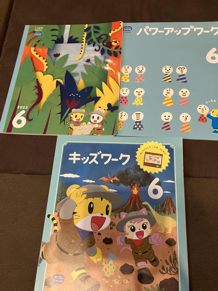 【新品未使用】チャレンジ年長さん向けテキスト
